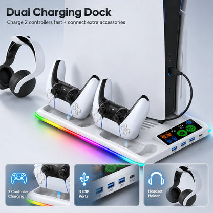 KYVEN™ PS5 Cooling & Charging Station